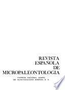 Revista española de micropaleontología