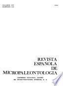 Revista española de micropaleontología