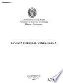 Revista forestal venezolana