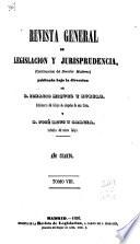 Revista general de legislación y jurisprudencia