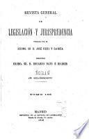 Revista general de legislación y jurisprudencia