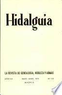 Revista Hidalguía número 112. Año 1972