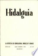 Revista Hidalguía número 119. Año 1973