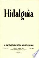 Revista Hidalguía número 22. Año 1957