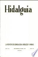 Revista Hidalguía número 258. Año 1996