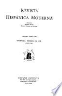 Revista hispánica moderna