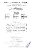Revista hispánica moderna
