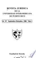 Revista jurídica de la Universidad Interamericana de Puerto Rico