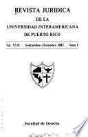 Revista jurídica de la Universidad Interamericana de Puerto Rico