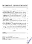 Revista latinoamericana de psicología