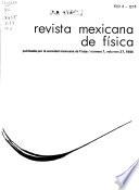 Revista mexicana de física