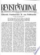 Revista nacional de ciencias político-económico-sociales