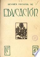 Revista nacional de educación nº 70