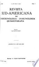 Revista sud americana de endocrinologia, immunologia, quimioterapia
