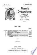 Revista universitaria