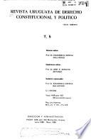 Revista uruguaya de derecho constitucional y político