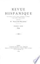 Revue hispanique, publ. par R. Foulché-Delbosc
