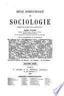 Revue internationale de sociologie
