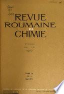 Revue Roumaine de Chimie