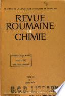 Revue Roumaine de Chimie