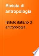 Rivista di antropologia