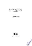 Rol beligerante