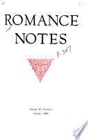 Romance Notes