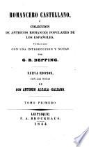 Romancero castellano ó colección de antiguos romances populares de los Españoles : publicada con una introduccion y notas por G. B. Depping. 1 (1844)