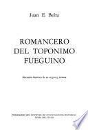 Romancero del topónimo fueguino
