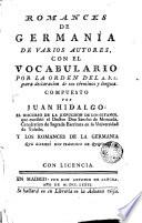 Romances de Germanía