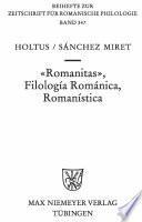 Romanitas - Filología Románica - Romanística