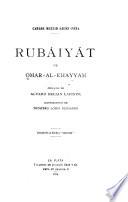 Rubáiyát de Omar-al-Khayyam