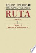 Ruta 1938-1939 I, números 1-6, junio–noviembre de 1938