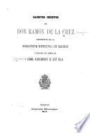 Sainetes inéditos de Don Ramón de la Cruz
