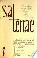 Sal Terrae. Parte Teórica