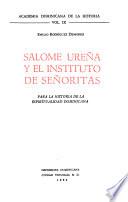 Salomé Ureña y el Instituto de Señoritas