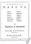Sanctus Marcus