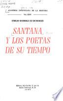 Santana y los poetas de su tiempo