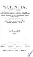 Scientia, rivista di scienza