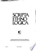 Scripta ethnologica