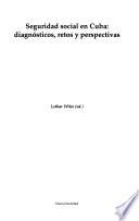 Libro Seguridad social en Cuba