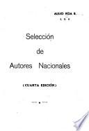 Selección de autores nacionales