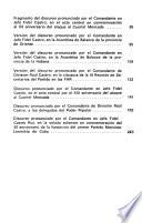 Selección de discursos acerca del partido