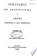 Semanario de Agricultura y Artes