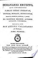 Semanario erudito