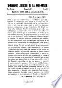 Semanario judicial de la Federación