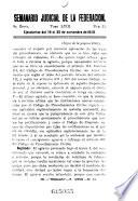 Semanario judicial de la Federación