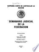 Semanario judicial de la Federación y su gaceta