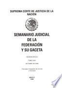 Semanario judicial de la Federación y su gaceta