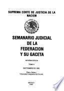 Semanario judicial de la Federación y su gaceta